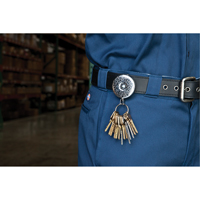 Original Self Retracting Reels #485-HDK, Chrome, 48" Cable, Belt Clip Attachment Consource