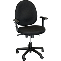 900 Series Mid-Back Ergonomic Steno Chair, Drafting, Adjustable Height, 250 lbs. Capacity Consource