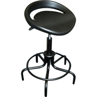 6000 Series Oversized Stool, Stationary, Adjustable Height, 250 lbs. Capacity Consource