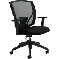 Chaises de travail, Vinyle, Noir, Capacit&eacute; 300 lb Consource