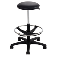 Extended-Height Stool, Drafting, Adjustable Height, 250 lbs. Capacity Consource