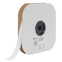 Ruban d'attaches, Boucle, 25 vg x 3/4", Cousu, Blanc Consource