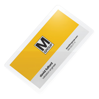 Swingline UltraClear Laminating Business Card Pouches Consource