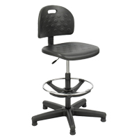 Soft Tough Stool, Stationary, Adjustable Height, 250 lbs. Capacity Consource