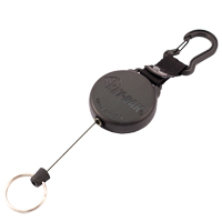 Securit Key Chains, Polycarbonate, 48" Cable, Carabiner Attachment Consource