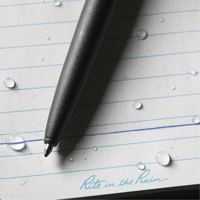 All-Weather Metal Pen, Blue, 0.8 mm, Retractable Consource