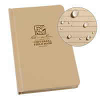Livre reli&eacute;, Couverture rigide, Havane, 160 Pages, 4-5/8" , 7-1/4"  Consource