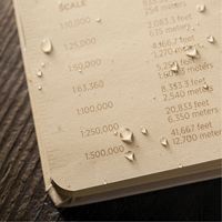 Livre reli&eacute;, Couverture rigide, Havane, 160 Pages, 4-5/8" , 7-1/4"  Consource