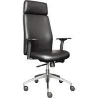 Fauteuil de cadre &agrave; dossier &eacute;lev&eacute; s&eacute;rie Activ, Polyur&eacute;thane/Vinyle, Noir, Capacit&eacute; 275 lb Consource