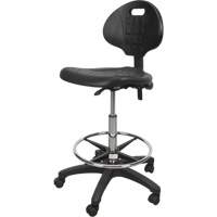 Heavy-Duty Ergonomic Stool, Mobile, Adjustable Height, 250 lbs. Capacity Consource