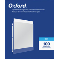Oxford&reg; Heavyweight Non-Glare Sheet Protectors Consource