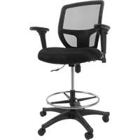 Tabouret de travail en maille, Mobile, Ajustable Hauteur, Capacit&eacute; 450 lb Consource