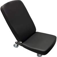 Mini chaise industrielle FLEX, Vinyle, Noir, Capacit&eacute; 280 lb Consource