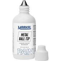Paint-Riter&reg; Metal Ball Tip, Liquid, White Consource