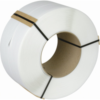 Strapping, Polypropylene, 3/8" W x 12900' L, White, Machine Grade Consource