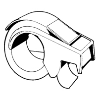 Distributeur manuel de ruban adh&eacute;sif, Standard, Convient au ruban de largeur de 50,8 mm (2") Consource