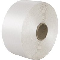 Feuillard en cordon li&eacute;, Cordon en polyester, 3/4" la x 2100' lo, Calibre Manuel Consource