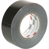 Economy Grade Coloured Duct Tape 3900, 8 mils, Black, 48 mm (2") x 55 m (180') Consource