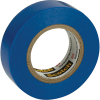 Rubans en vinyle pour codage en couleurs 35 Scotch, 12,7 mm (1/2") x 20,1 m (66'), Bleu, 7 mils Consource