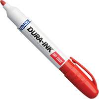 Dura-Ink&reg; Dry Erase Ink Markers, Red, Bullet Tip Consource