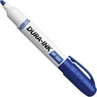 Dura-Ink&reg; Dry Erase Ink Markers, Blue, Bullet Tip Consource