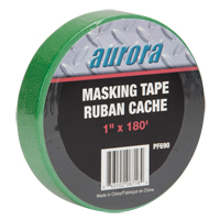 Painters Masking Tape, 25 mm (1") x 55 m (180'), Green Consource