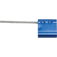 Scell&eacute;s de haute s&eacute;curit&eacute;, 12", M&eacute;tal, Scell&eacute; &agrave; c&acirc;ble Consource