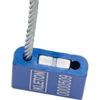 Scell&eacute;s de haute s&eacute;curit&eacute;, 12", M&eacute;tal, Scell&eacute; &agrave; c&acirc;ble Consource