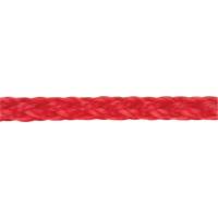 Braided Red Rope, Polypropylene, 500' Consource