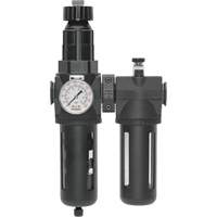 Filtre/d&eacute;tendeur & lubrificateur Modulair 400 avec jauge & bol standard, 1/2" NPTF Consource