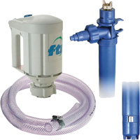 PFM-40 Drum Pump Kit with M3V Motor, Polypropylene/PVDF/Stainless Steel Consource