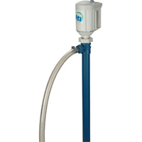 PFM-48 Drum Pump Kit with M3V Motor, Polypropylene/PVDF/Stainless Steel Consource