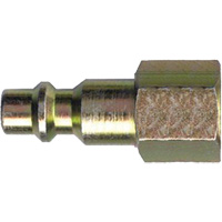 Automatic One-Handed Quick Disconnect, Brass, 3/8" x 1/4" Consource