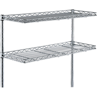 Cantilever Shelves, 24" W x 12" D Consource