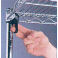 Shelving Unit, 4 Tiers, 36" W x 63" H x 18" D Consource