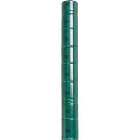 Heavy-Duty Green Epoxy Finish Wire Shelving Post Consource