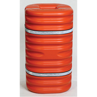 Protecteur de colonne, Ouverture int&eacute;rieure 12", 24" lo x 24" la x 42" h, Orange Consource