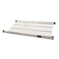 Wire Slanted Shelf, 18" W x 36" D, 400 lbs. Capacity Consource