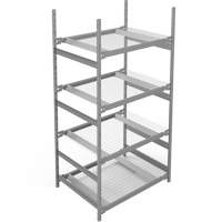 Wide Span Storage Shelving, Boltless, 1340 lbs. Capacity, 42" W x 84" H x 32" D Consource