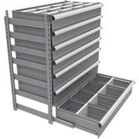 Cabinet d'entreposage &agrave; tiroirs int&eacute;gr&eacute; Interlok Consource