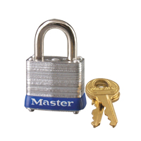 Pin Tumbler Padlock, Keyed Alike, Laminated Steel, 1-9/16" Width Consource