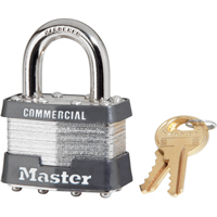 Commercial Locks - No. 1KA, Keyed Alike, Laminated Steel, 1-3/4" Width Consource