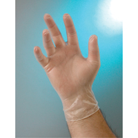 Examination Grade Gloves, Small, Vinyl, 4-mil, Powder-Free, Clear, Class 2 Consource