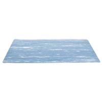 No. 970 Marble Sof-Tyle Grande Mats, Smooth, 4' x 72' x 1", Blue, Rubber Consource