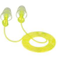 Bouchons d'oreilles r&eacute;utilisables &agrave; trois brides E-A-R, Avec cordon, Vrac - Sac en poly, 26 dB NRR, Taille unique Consource