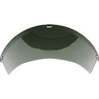 Molded Faceshield Window, Polycarbonate, Green Tint Consource