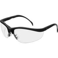 Lunettes de s&eacute;curit&eacute; Klondike, Lentille Transparent, Anti-&eacute;gratignures, R&eacute;pond ou surpasse la norme CSA Z94.3 Consource