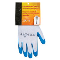 Gants enduits tricot&eacute; sans couture en caoutchouc naturel, 10, R&ecirc;vetement Latex de caoutchouc, Calibre 10, Enveloppe en Polyester/Coton Consource