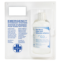Eyewash Station - Single Station With Eyewash Solution Consource