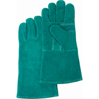 Premium Welder's Gloves, Split Cowhide, Size Large Consource